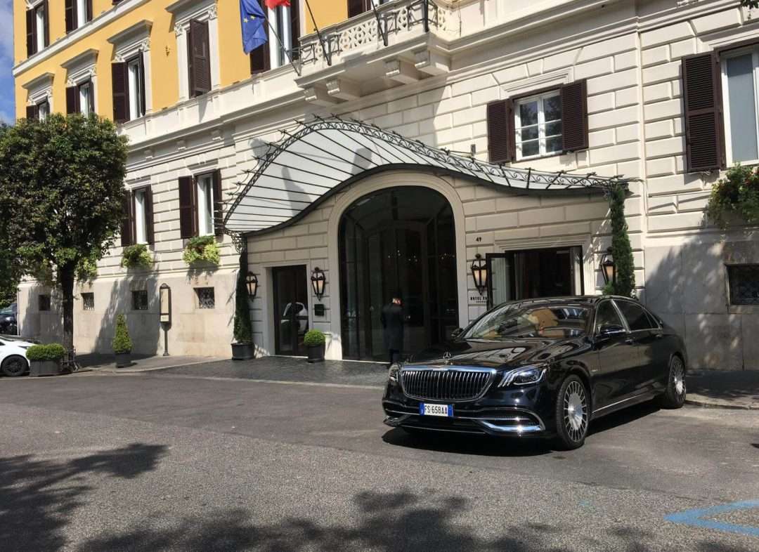 limousine italy service mercedes